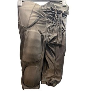 Cramer Football Pants Youth Small Black Padded Integrated Lace Up Kids Sport Boy